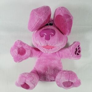 Blue's Clues & You! Magenta Talking Plush Stuffed Animal Toy Nickelodeon 13 Inch